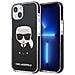 Karl Lagerfeld Klhcp13stpeikk Custodia Per Iphone 13 Mini 5.4 Nera /nero Iconik Karl - Foto miniatura 1