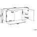 Credenza A 3 Ante Colore Legno Naturale Timber - Foto miniatura 12