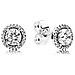 Argento Orecchini A Perno Donna - 296272cz - Foto miniatura 6