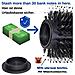 Rotonda Spazzola Con Hidden Compartimento Cassaforte Di Diversione Spazzola Per Capelli Nascondere Contenitore Per I Gioielli Denaro E Oggetti Di Valore Incl. 2 Impermeabili E Airproof Borse Nero - Foto miniatura 4