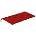 Cuscino per Panca Rosso 100x (50+50) x7cm in Tessuto Oxford - Foto miniatura 4