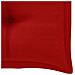 Cuscino per Panca Rosso 100x (50+50) x7cm in Tessuto Oxford - Foto miniatura 5