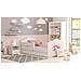 Letto Per Bambini Fala 140x70 Cassetto E Una Ringhiera+ Materasso E Giroletto Girl With Wings - Foto miniatura 2
