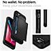Slim Armor Custodia Cover Protettiva Per Iphone 7/8 / Se 2020 Nero - Foto miniatura 5