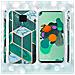 Custodia Compatibile Con Huawei Mate 30 Lite In Marmo Oro Bianco Verde Scuro No. 6 - Coperchio Protettivo In Silicone Tpu Con Motivo A Mosaico - Foto miniatura 6