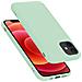 Custodia Compatibile Con Apple Iphone 12 Mini In Liquid Verde Chiaro - Coperchio Protettivo In Silicone Tpu Flessibile - Foto miniatura 1