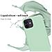 Custodia Compatibile Con Apple Iphone 12 Mini In Liquid Verde Chiaro - Coperchio Protettivo In Silicone Tpu Flessibile - Foto miniatura 3