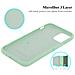 Custodia Compatibile Con Apple Iphone 12 Mini In Liquid Verde Chiaro - Coperchio Protettivo In Silicone Tpu Flessibile - Foto miniatura 6
