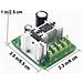 13khz Pwm Dc Regolatore Di Velocità Motore 6-90v 15a Pompa Ventilatore Continua Della Velocità Del Modulo Di Controllo Con Inversione Di Polarità Protezione Ad Alta Corrente - Foto miniatura 4