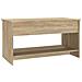 Tavolino Salotto Rovere Sonoma 102x50x52,5 Cm Legno Multistrato - Foto miniatura 4