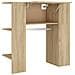 Scaffale Ingresso Rovere Sonoma 97,5x37x99 Cm Legno Multistrato - Foto miniatura 2