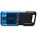 Chiavetta USB 64 GB Data Treveler 80 M Interfaccia 3.2 Gen 1 (3.1 Gen 1) Tipo C Colore Nero /Blu - Foto miniatura 1