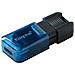Chiavetta USB 64 GB Data Treveler 80 M Interfaccia 3.2 Gen 1 (3.1 Gen 1) Tipo C Colore Nero /Blu - Foto miniatura 2