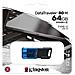 Chiavetta USB 64 GB Data Treveler 80 M Interfaccia 3.2 Gen 1 (3.1 Gen 1) Tipo C Colore Nero /Blu - Foto miniatura 3
