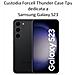 Thunder Custodia Tpu Silicone Cover Case Per Samsung Galaxy S23 S911 Black - Foto miniatura 2