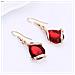Set Di Orecchini Per Collana Red - Foto miniatura 4