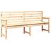 Panca da Giardino 203,5x48x91,5 cm in Legno Massello di Pino - Foto miniatura 2