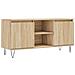 Mobile Porta Tv Rovere Sonoma 104x35x50 Cm In Legno Multistrato - Foto miniatura 2