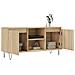 Mobile Porta Tv Rovere Sonoma 104x35x50 Cm In Legno Multistrato - Foto miniatura 4
