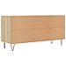 Mobile Porta Tv Rovere Sonoma 104x35x50 Cm In Legno Multistrato - Foto miniatura 8