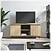 Mobile Porta Tv Rovere Sonoma 104x35x50 Cm In Legno Multistrato - Foto miniatura 1