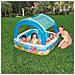 Piscina Da Gioco Con Tettoia Blu 140x140x114 Cm 52192 - Foto miniatura 6