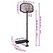Supporto Per Pallacanestro Nero 258-363 Cm Polietilene - Foto miniatura 7