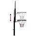 Supporto Per Pallacanestro Nero 258-363 Cm Polietilene - Foto miniatura 7