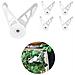 Clip Per Trainer Per Piante Regolabili A 360 Gradi White - Foto miniatura 1