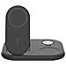 Caricabatteria Wireless per Smartphones Smartwatch Cuffie con Potenza 15 W Colore Nero - Foto miniatura 3