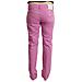 Jeans Affusolati In Denim A Vita Bassa In Cotone Rosa - W33 - Foto miniatura 3