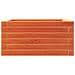 Fioriera Giardino Marrone Cera 50x50x23 cm Legno Massello Pino - Foto miniatura 4