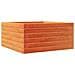 Fioriera Giardino Marrone Cera 50x50x23 cm Legno Massello Pino - Foto miniatura 8