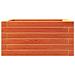 Fioriera Giardino Marrone Cera 50x50x23 cm Legno Massello Pino - Foto miniatura 9