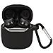 Custodia Protettiva Per Auricolari Jbl Tourpro+ Con Moschettone Black - Foto miniatura 1