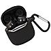Custodia Protettiva Per Auricolari Jbl Tourpro+ Con Moschettone Black - Foto miniatura 2