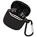 Custodia Protettiva Per Auricolari Jbl Tourpro+ Con Moschettone Black - Foto miniatura 3