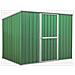 Casetta Giardino In Lamiera Box In Acciaio Zincato 260x185cm X H1.92m - 85kg - 4,81mq - Verde - Foto miniatura 8