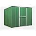 Casetta Giardino In Lamiera Box In Acciaio Zincato 260x185cm X H1.92m - 85kg - 4,81mq - Verde - Foto miniatura 1