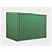 Casetta Giardino In Lamiera Box In Acciaio Zincato 260x185cm X H1.92m - 85kg - 4,81mq - Verde - Foto miniatura 9