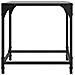 Tavolini Da Salotto Con Piano Vetro Nero 2pz 40x40x40cm Acciaio - Foto miniatura 4