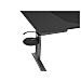 NDS-2249 scrivania per computer Nero - Foto miniatura 12