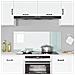 Schienale Cucina  Bianco 120x50x0,6 cm Vetro Temperato - Foto miniatura 3