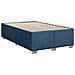 Giroletto a Molle con Materasso Blu 120x190 cm in Tessuto - Foto miniatura 5