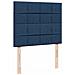 Giroletto a Molle con Materasso Blu 120x190 cm in Tessuto - Foto miniatura 8