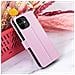 Custodia A Portafoglio Per Iphone 12 Mini Funzione Supporto E Linguetta Magnetica, Rosa - Foto miniatura 4