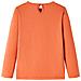Maglietta da Bambina a Maniche Lunghe Arancione Bruciato 140 - Foto miniatura 2