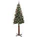Albero di Natale snodato con 300 LED con supporto Verde 210 cm - Foto miniatura 2