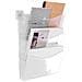 Organizzatore Di File A Parete Trasparente, Porta Documenti A 3 Livelli In Plastica Abs - Foto miniatura 1