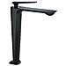 Rubinetto per lavabo da bagno, Blackswan, tipo M200, modello alto nero opaco, misura 28 cm - Foto miniatura 1